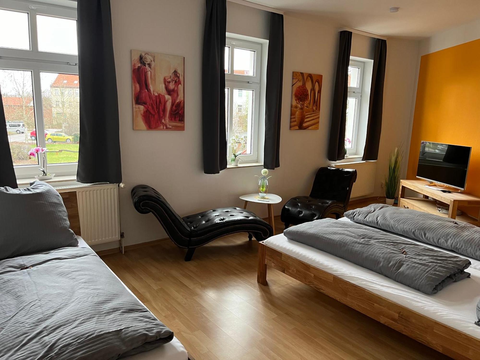 Fewo "Franzi" 5 Personen, Zentrale Lage, Parkplatz Dessau-Rosslau Dış mekan fotoğraf